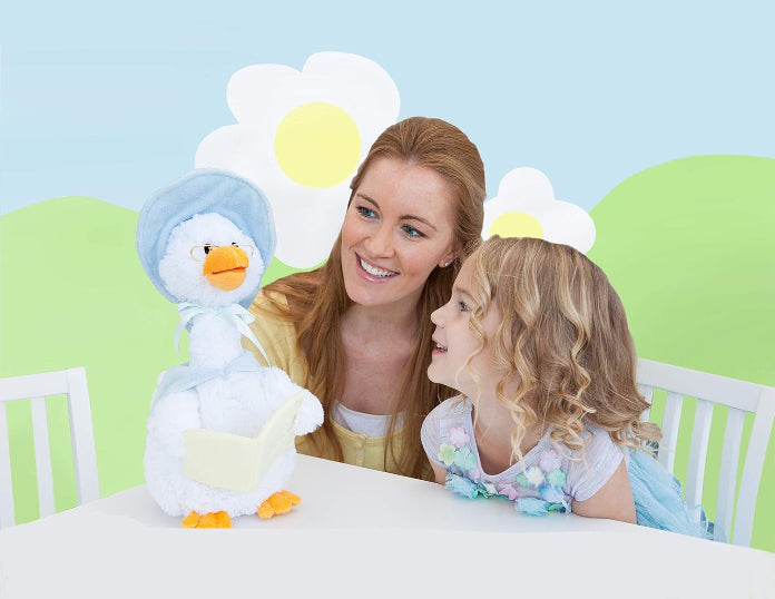 Mother Goose Storytelling Plush, Blue – view 2