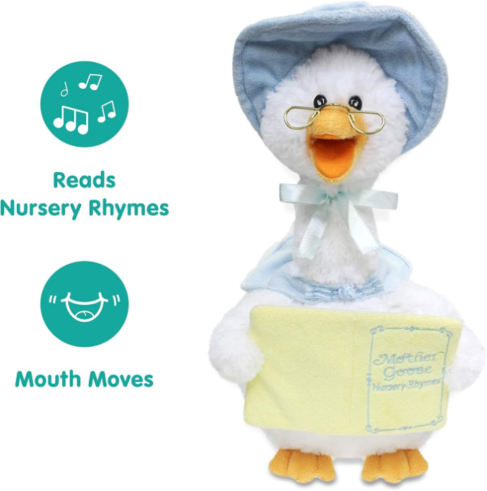 Mother Goose Storytelling Plush, Blue – view 3