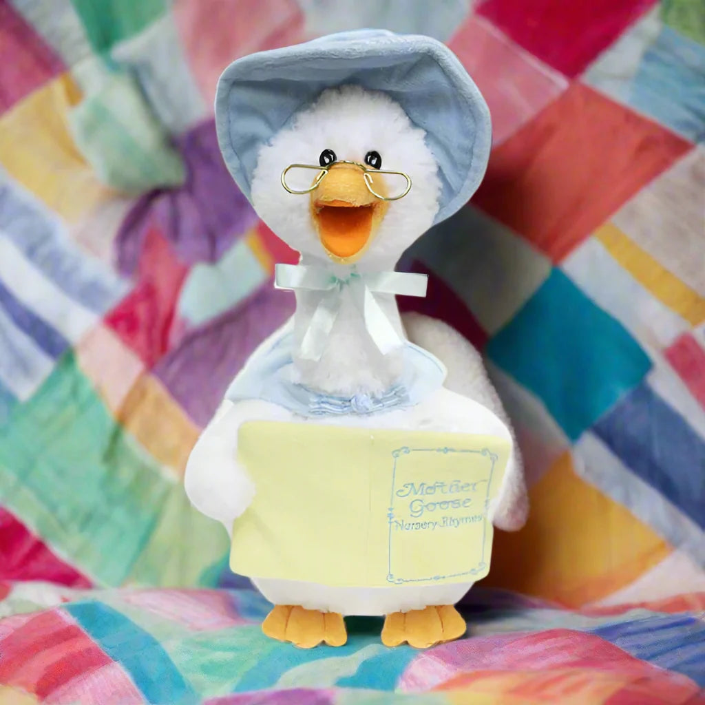 Mother Goose Storytelling Plush, Blue
