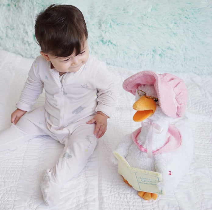 Mother Goose Storytelling Plush, Pink – view 2