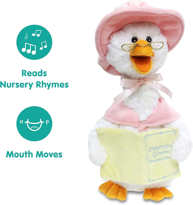 Mother Goose Storytelling Plush, Pink – view 3