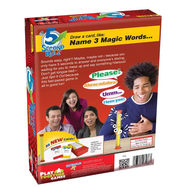 5 Second Rule Card Game, 4th Edition – view 3