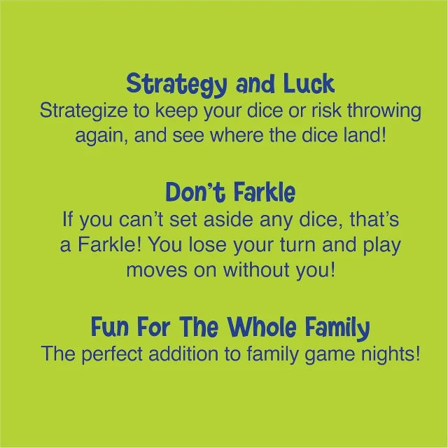 Farkle Dice Game – view 6