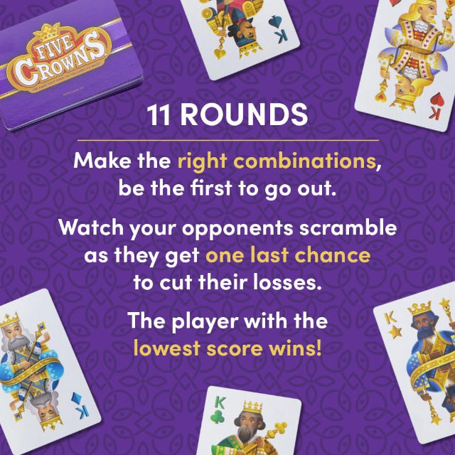 Five Crowns Card Game – view 5