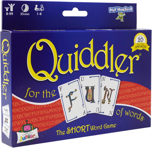 Quiddler Short Word Card Game – view 2