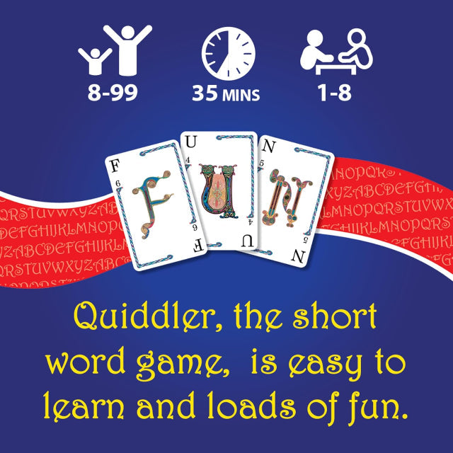 Quiddler Short Word Card Game – view 3
