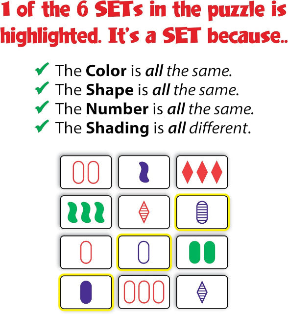 SET Family Game of Visual Perception – view 4