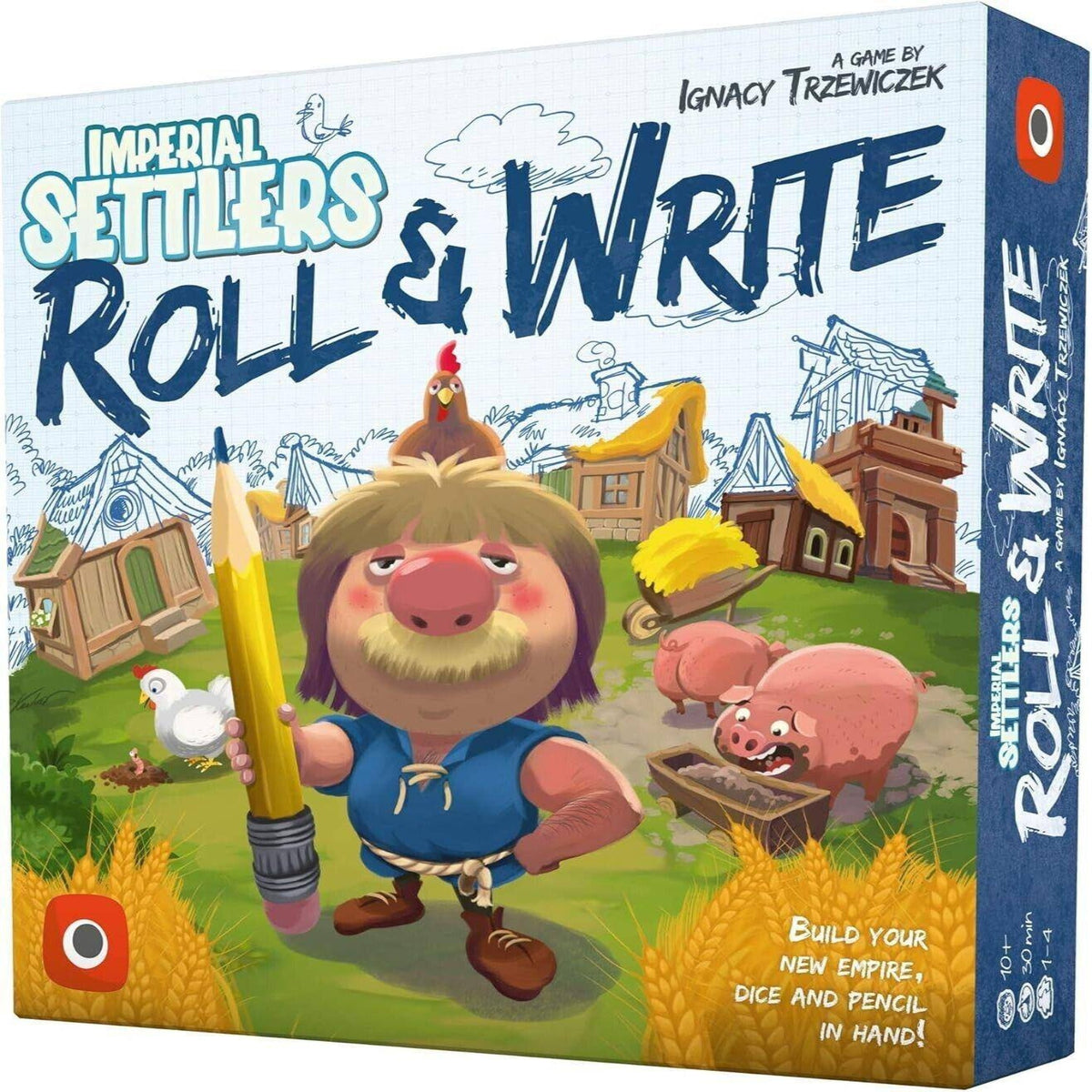 Imperial Settlers Roll & Write Board Game – view 2