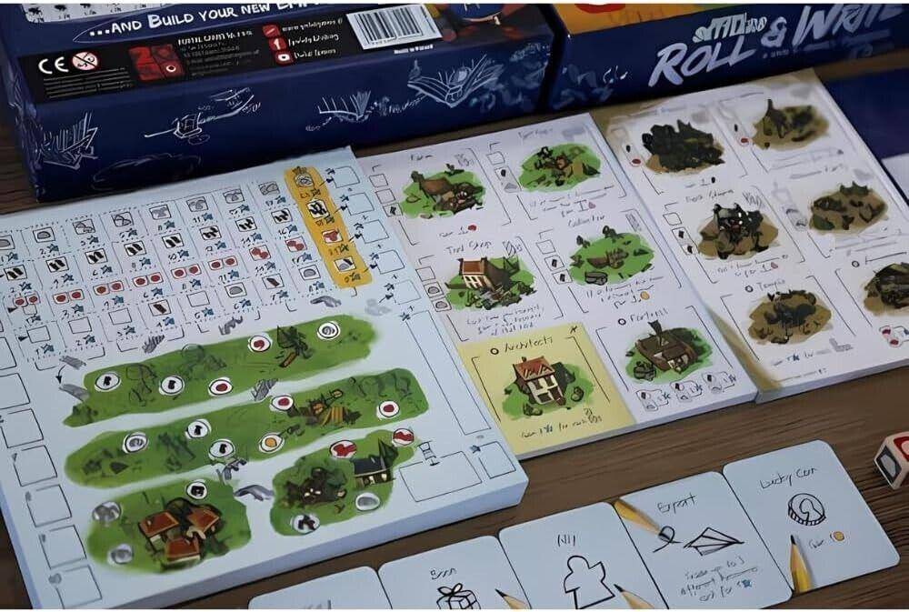 Imperial Settlers Roll & Write Board Game – view 5