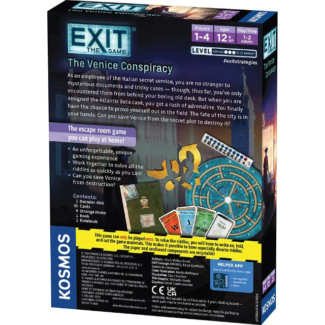 Escape Room Game, The Venice Conspiracy – view 3