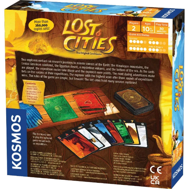 Lost Cities Two-Player Card Game – view 4