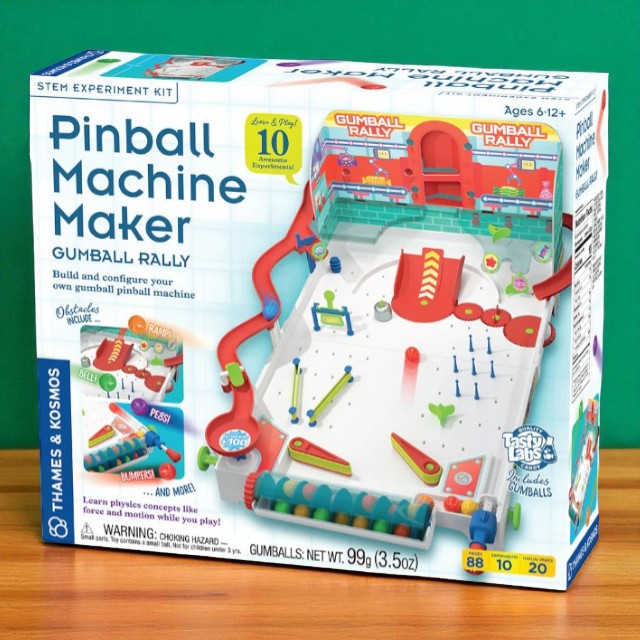 Build-Your-Own Pinball Machine STEM Kit