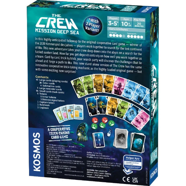 The Crew Mission Deep Sea Cooperative Card Game – view 4
