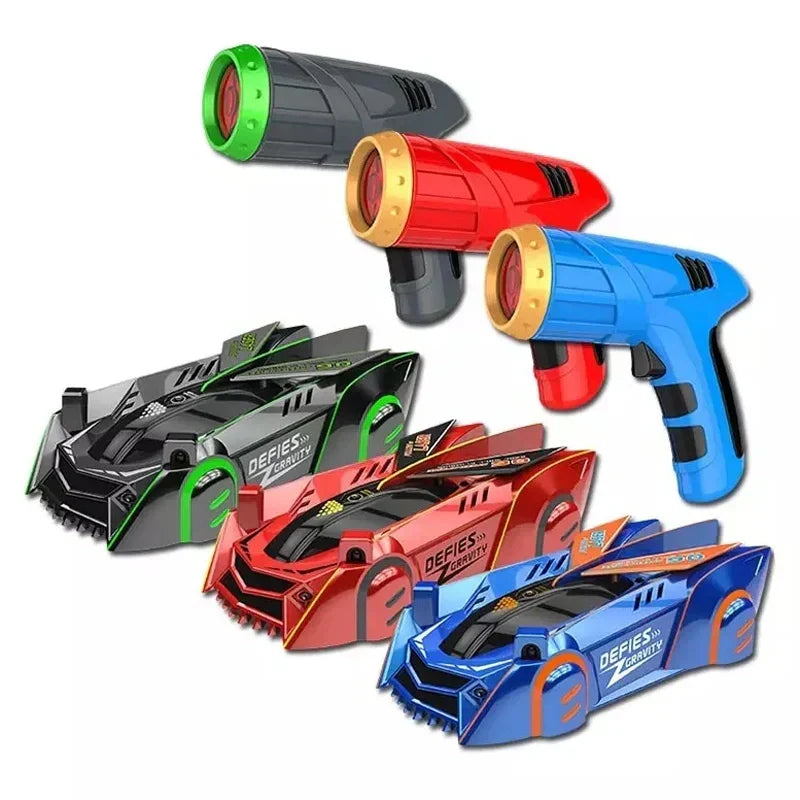 Wall Climbing RC Car with LED Light-Following Remote – view 7