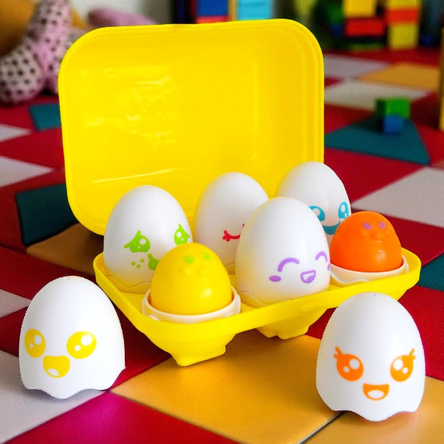 Hide & Squeak Eggs Shape Sorter for Toddlers