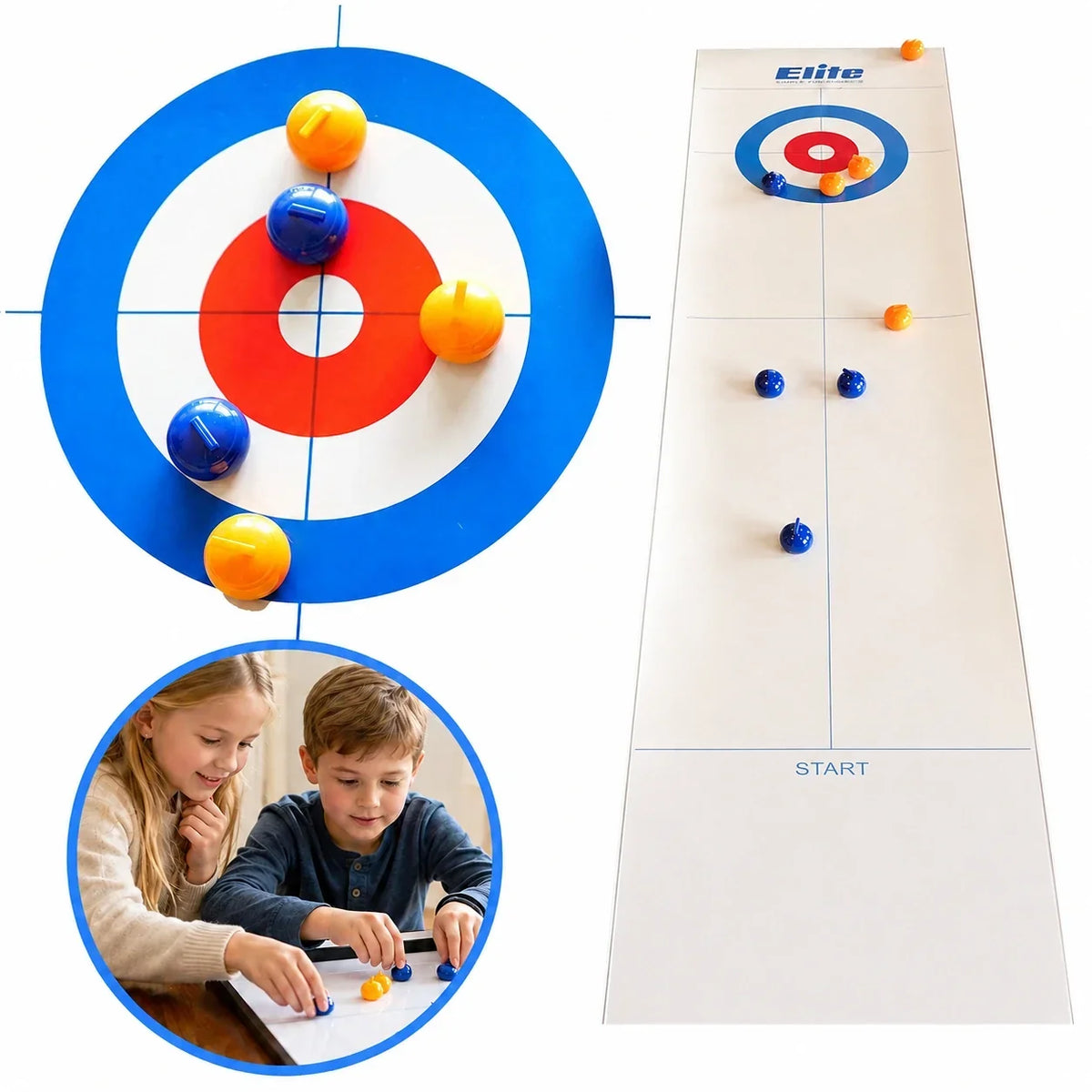 Indoor Curling Game Set – view 2