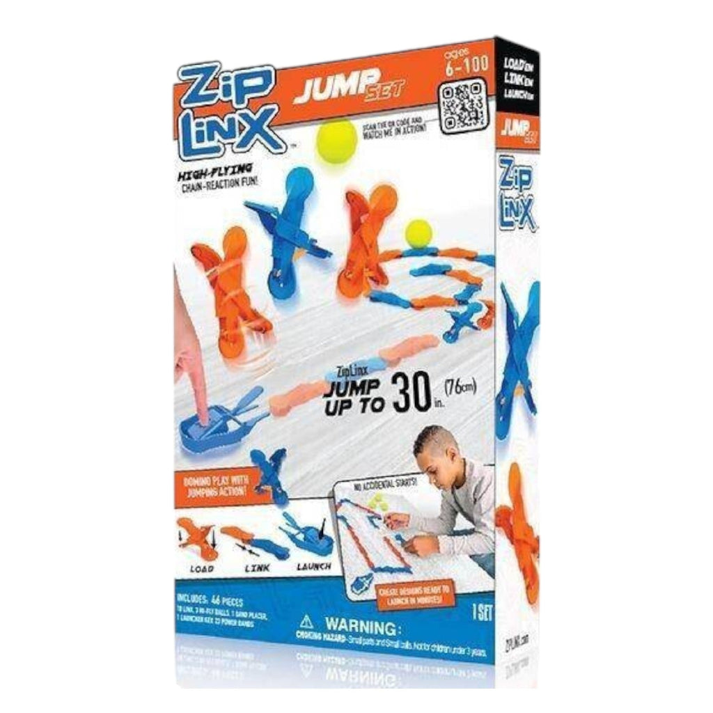 Jumping Domino Chain Reaction Set, 46 Pieces – view 2