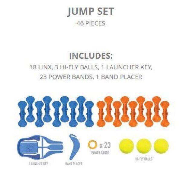 Jumping Domino Chain Reaction Set, 46 Pieces – view 3
