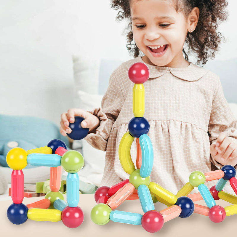 Magnetic Building Blocks Set for Kids – view 3