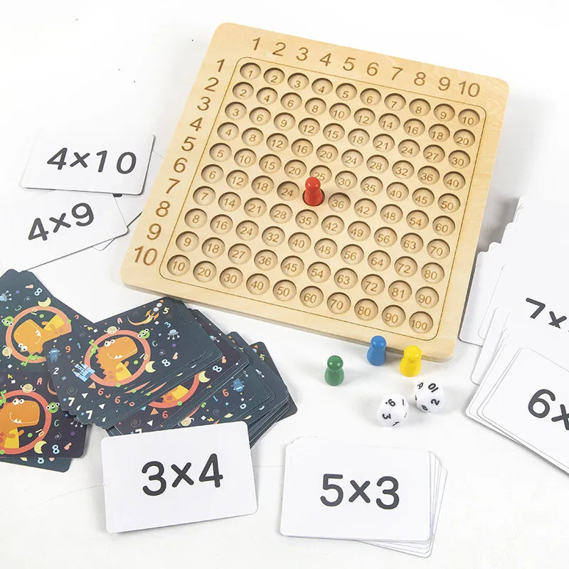 Educational Multiplication Board Game for Kids – view 4