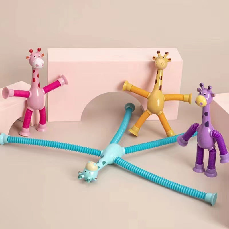 Giraffe Fidget Toy Set with Bendy Twistable Arms and Legs – view 3