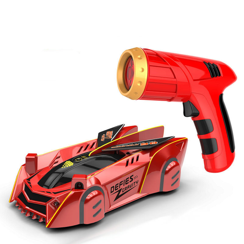 Wall Climbing RC Car with LED Light-Following Remote – view 3