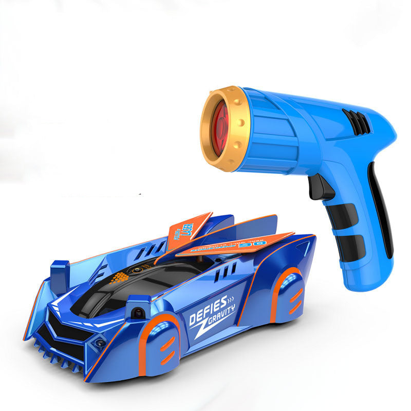 Wall Climbing RC Car with LED Light-Following Remote – view 4