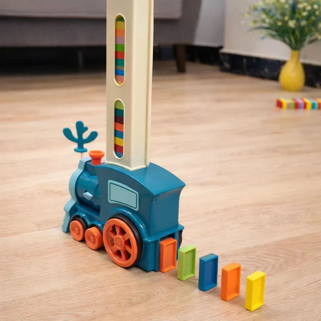 Domino Train Toy Set, Lays Dominoes Automatically – view 6