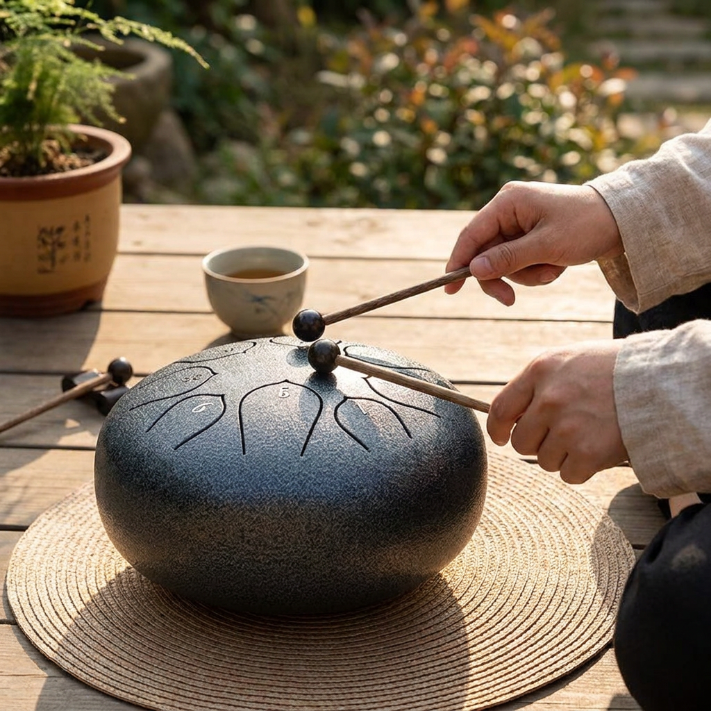 Tongue Drum Music Instrument with Soothing Sounds – view 19