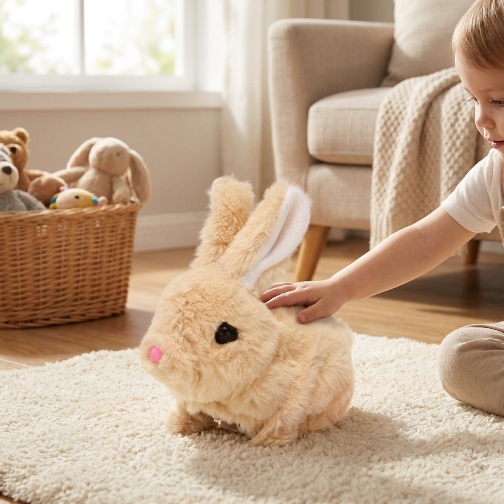 Jumping Plush Bunny Toy for Kids – view 14