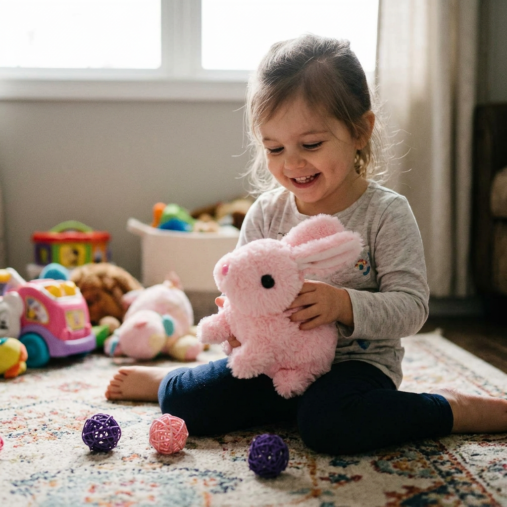 Jumping Plush Bunny Toy for Kids – view 13