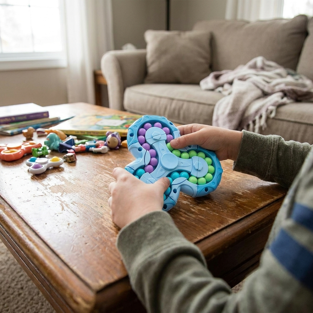 Puzzle Fidget Spinner Brain Teaser – view 10