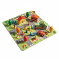 TownBuilder Wooden Community Playset