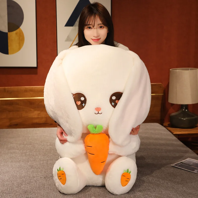 Plush Bunny Stuffed Animal, Soft Fluffy Rabbit Toy – view 9