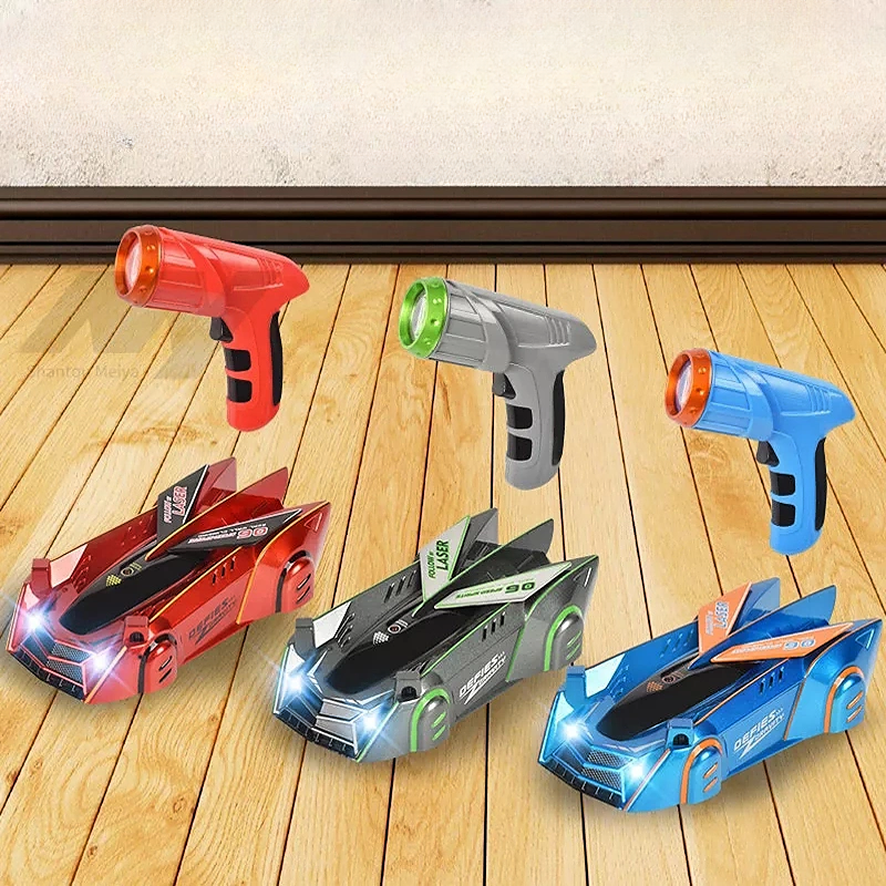 Wall Climbing RC Car with LED Light-Following Remote – view 9