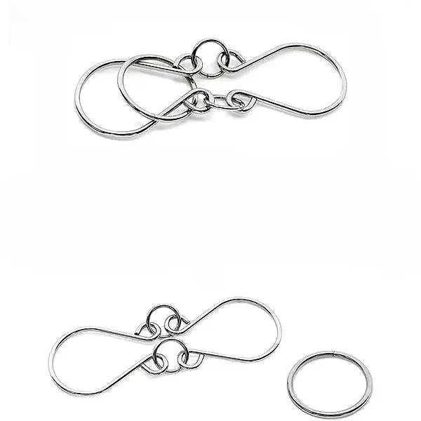 Metal Puzzle Rings Brain Teaser Set – view 7