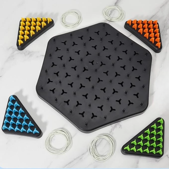 Rubber Band Puzzle Game with Colorful Shapes – view 9
