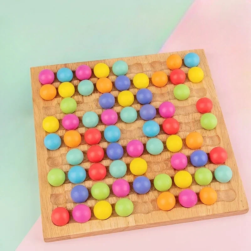 Bead Strategy Board Game with Colorful Beads – view 6