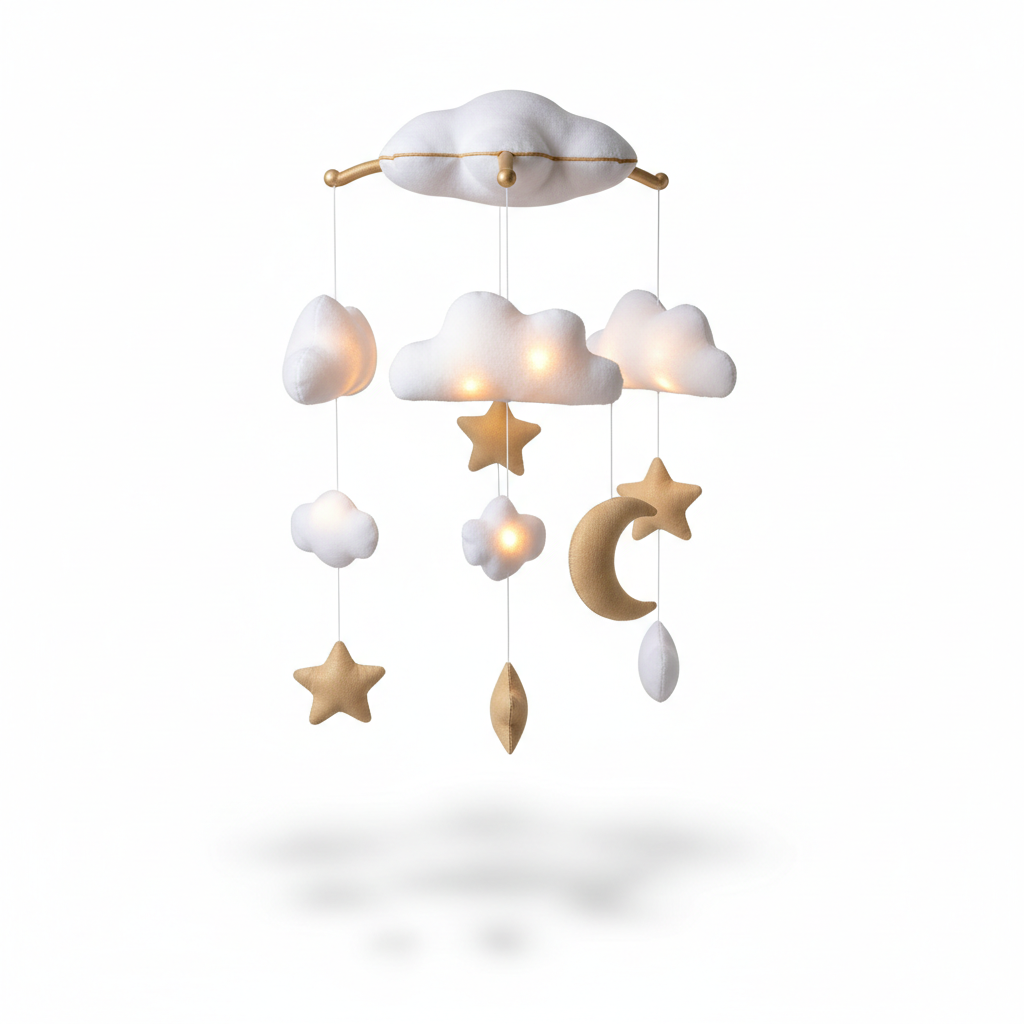 StarGlow Musical Crib Mobile